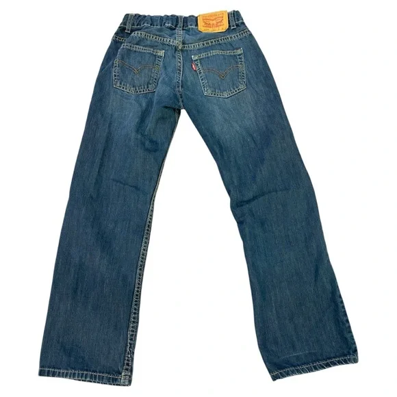 Levi’s 505 Regular Denim 100% Cotton Boys Size 10 - Picture 2 of 7